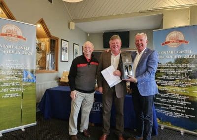 Stephen Mooney Front 9 winner at Laytown & Bettystown Golf Outing 2023